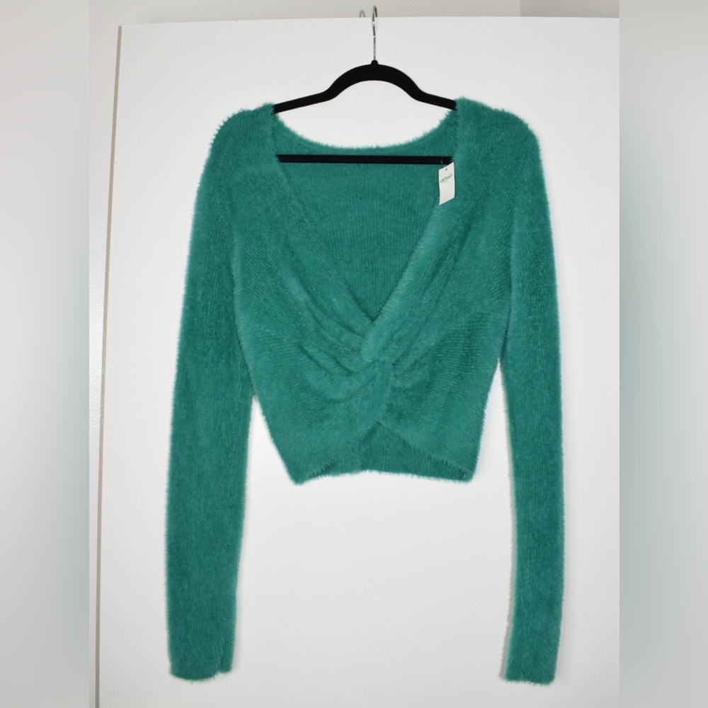 Arie Emerald Green Sweater SZ: Large